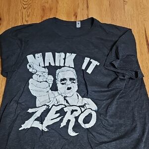 Next Level Apparel Charcoal Graphic Tee